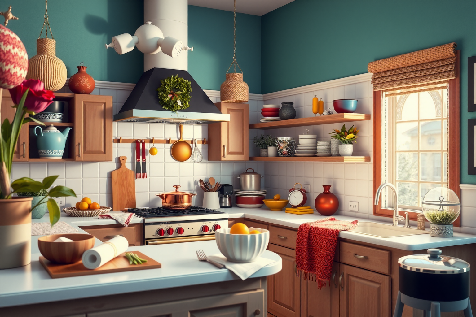 Cocinas adornadas: Ideas creativas para decorar tu espacio culinario