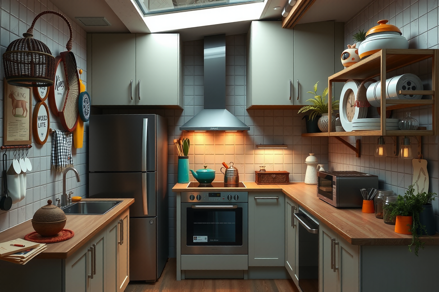 Decoración de cocinas pequeñas y económicas