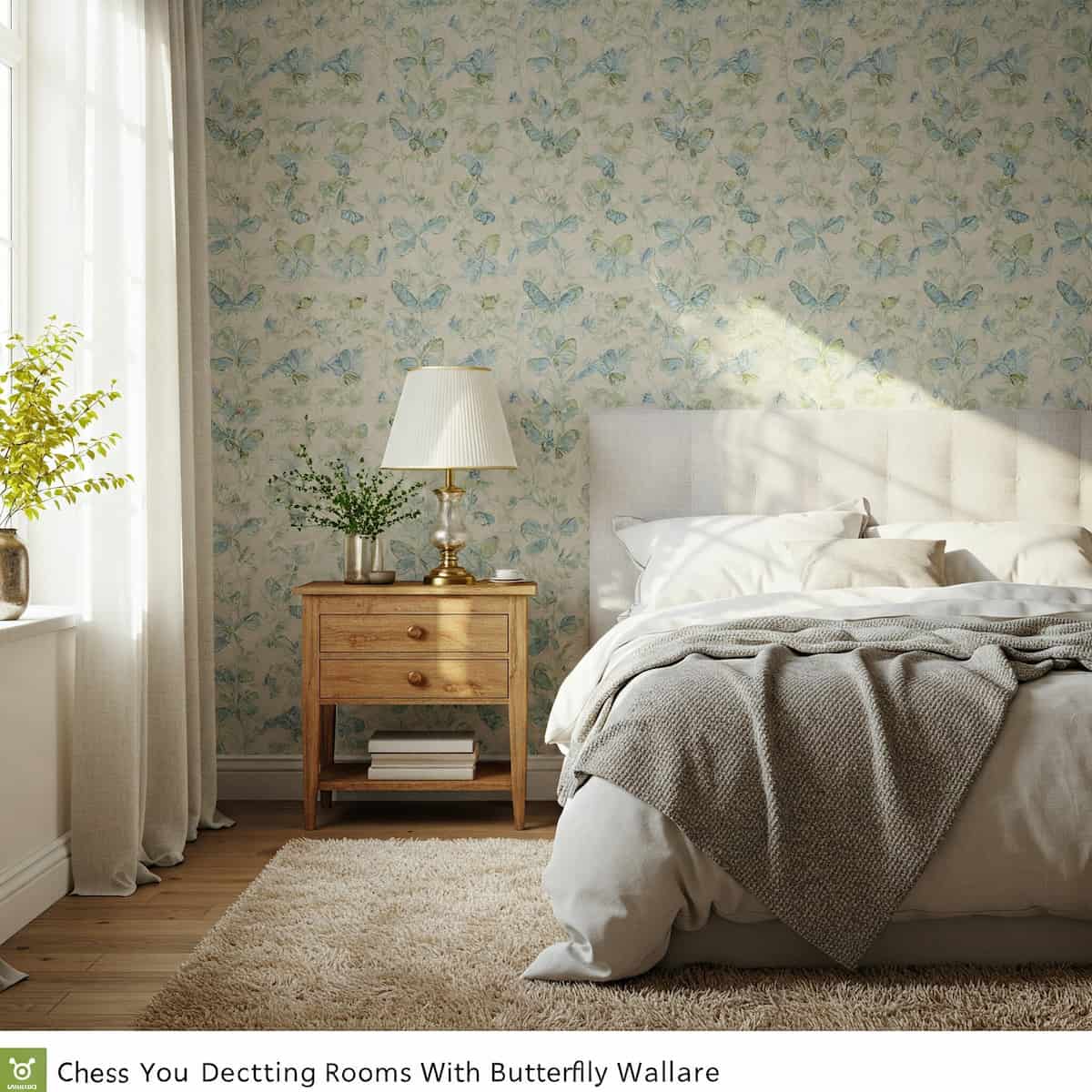 Decoración de habitaciones con mariposas Ideas para cuartos llenos de encanto
