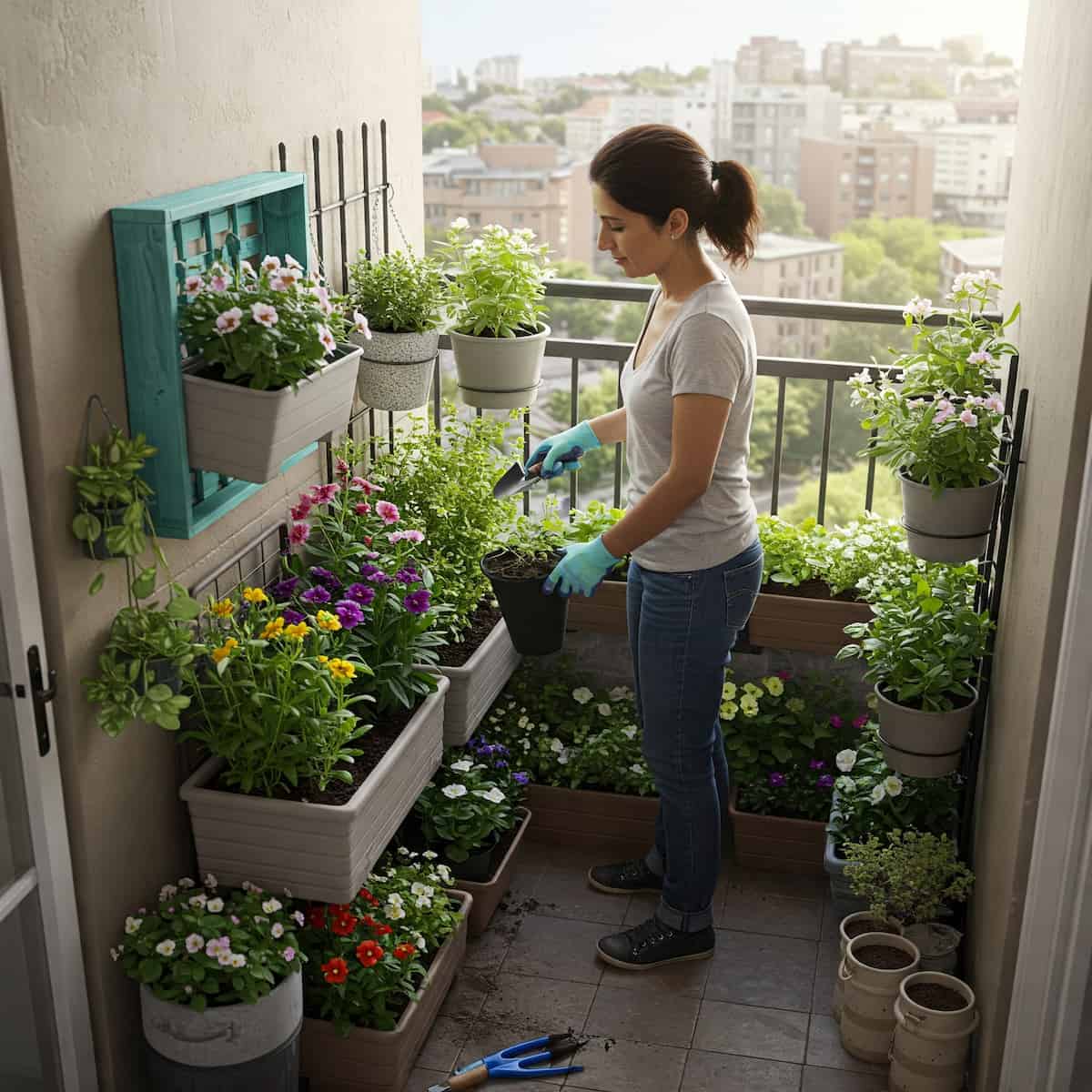 Terraza pequeña ideas de decoración