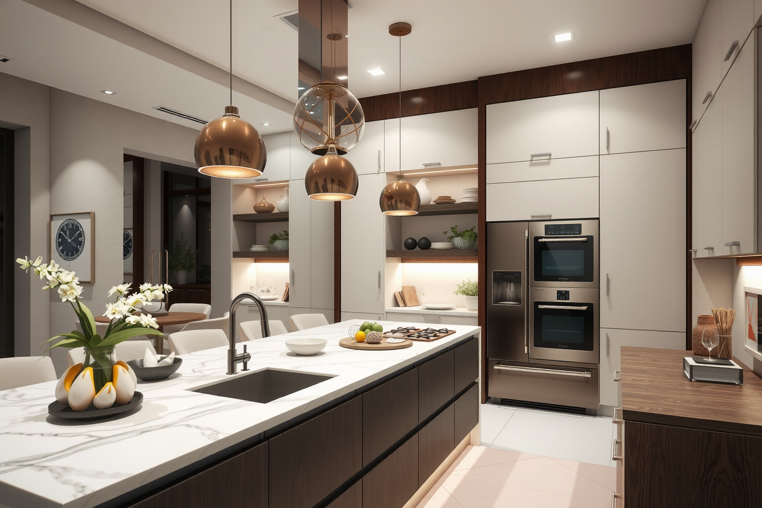 decoración de la cocina moderna