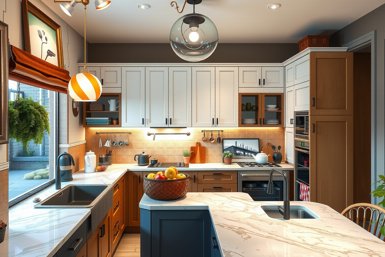 decoración de interiores para tu cocina que