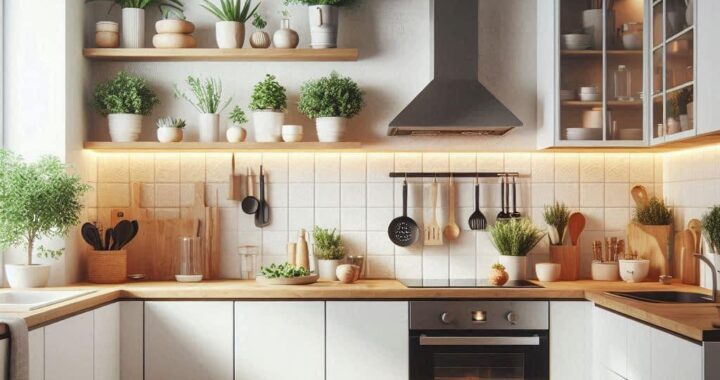 10 ideas de decoración para cocinas pequeñas que te sorprenderán