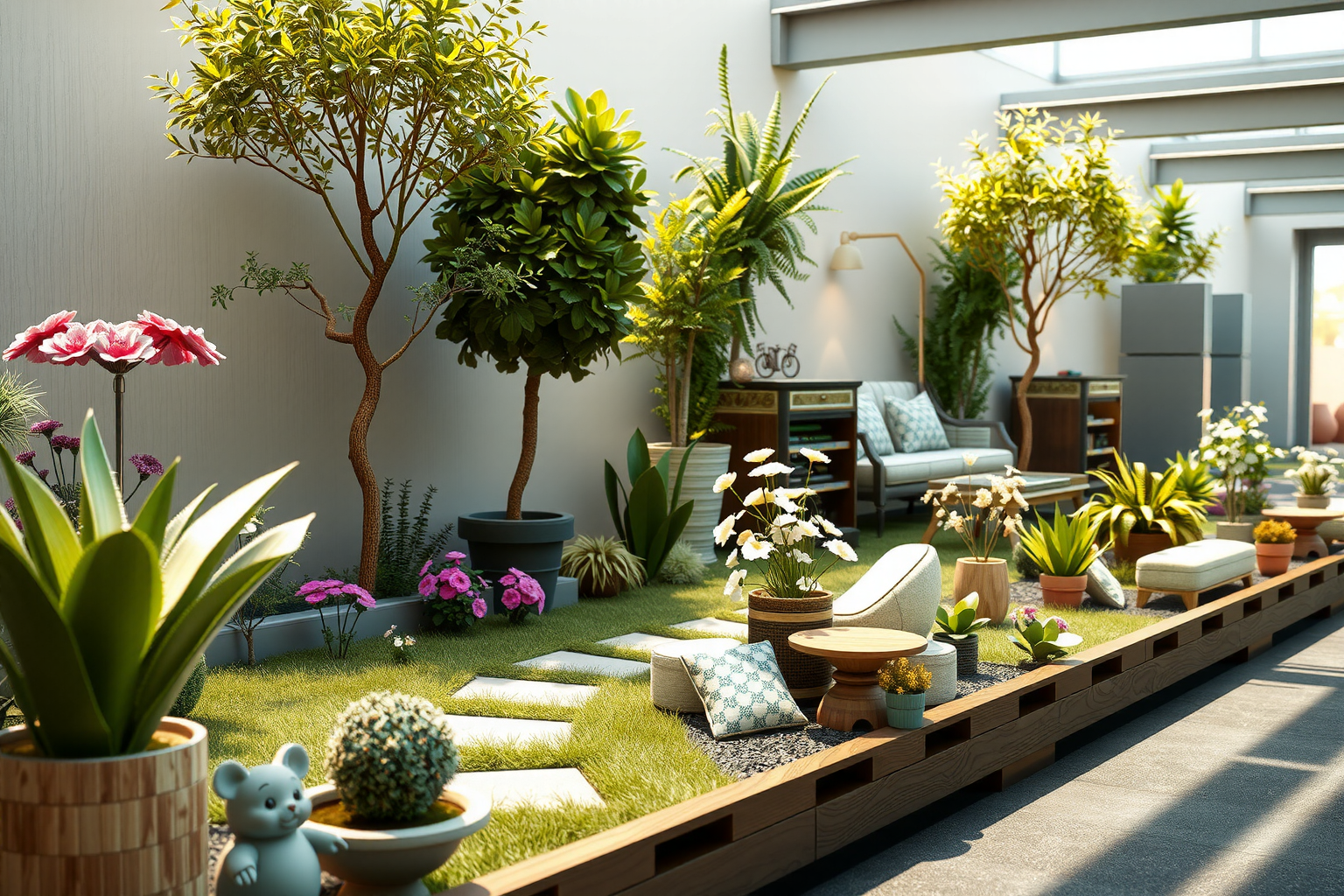 Diseño de jardines pequeños: ideas creativas para espacios reducidos