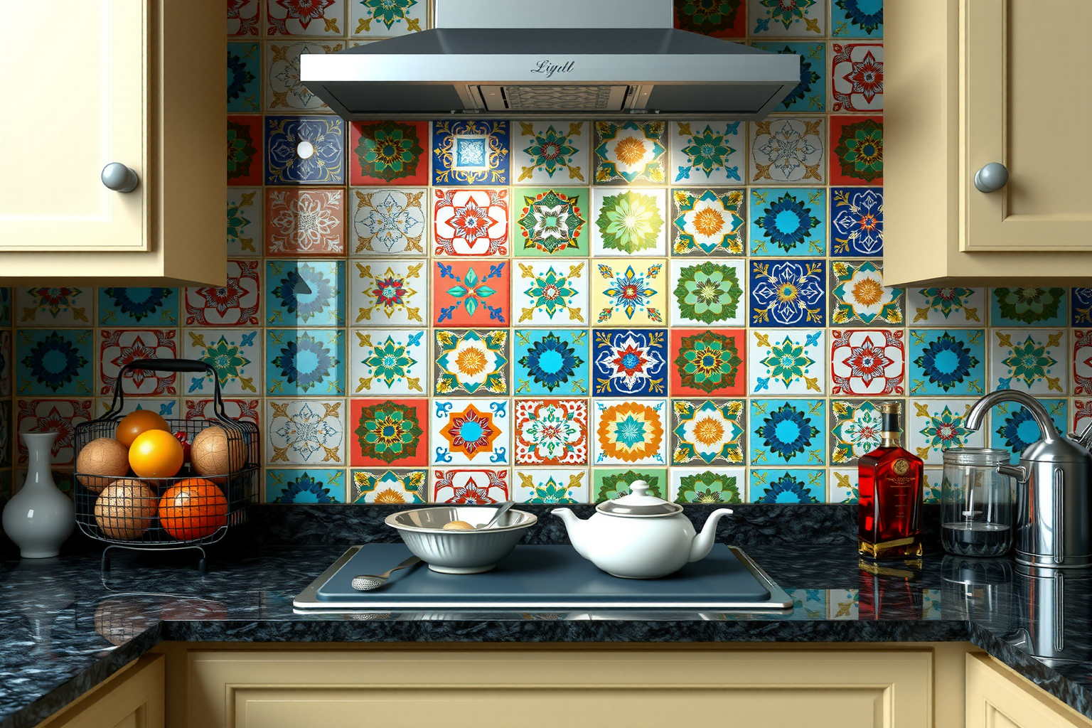 Decoración de azulejos para cocina