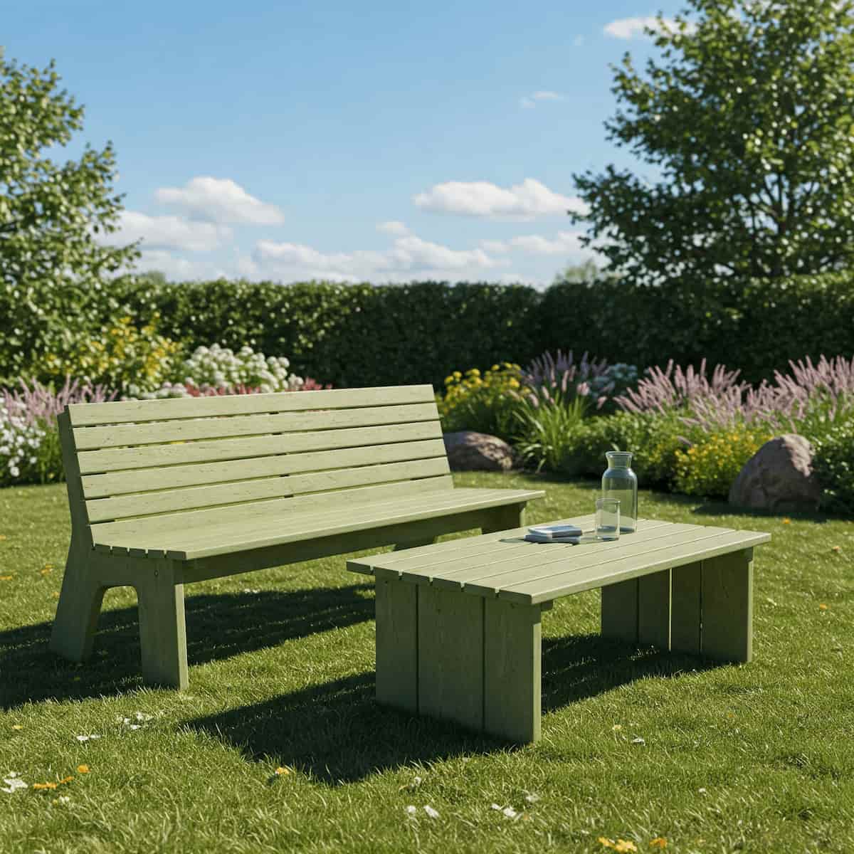 Muebles de plástico reciclado Diseño sostenible para tu hogar